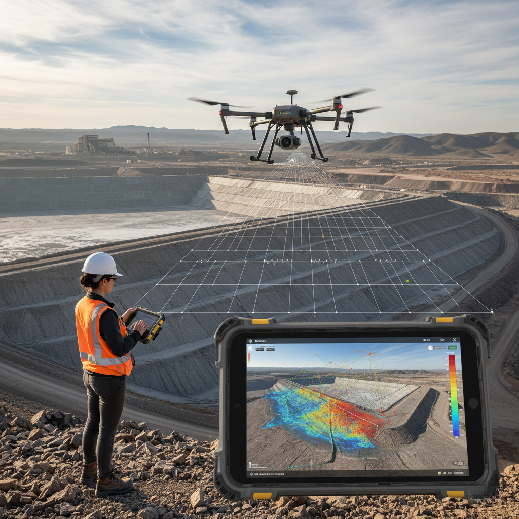 Autonomous monitoring system for tailings dam integrity